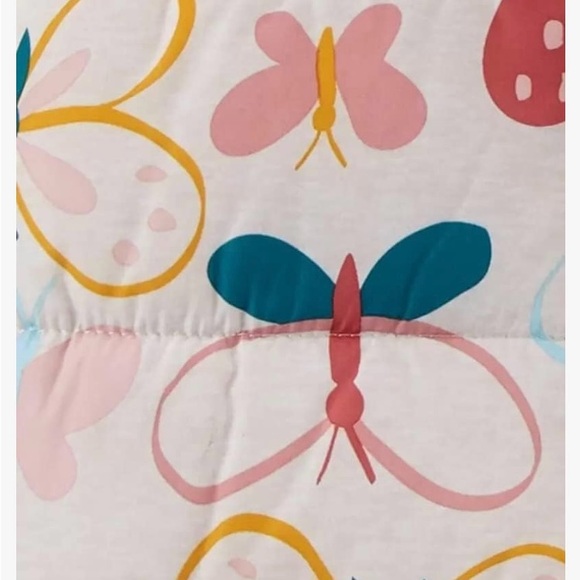 Carters  Butterfly Baby Girl’s  Kids 2pc Snowsuit 12M New with tag - Picture 3 of 3